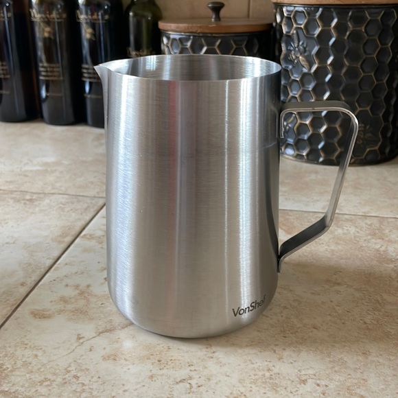 VonShef Large Milk Frothing Mug - Picture 1 of 8